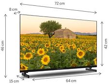 Telefunken Smart TV 32 Full HD 32TEFHD750Z, TV LED 32 Pollici, Compatibile  con Alexa e Google Assistant, DVB-I, Digitale DVB-T2, Dolby Vision HDR10,  USB, 2023 : : Elettronica