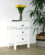 Cassettiera Denia 3 cassetti Color Rovere/Bianco, 80 cm (Larghezza) 40 cm ( profondità) 78 cm (Altezza)