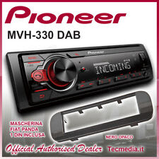 Kit Autoradio Alpine UTE-200BT + mascherina Fiat Grande Punto 1DIN grigio