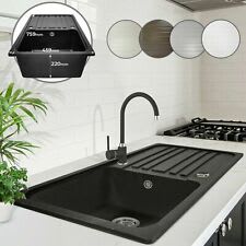 FIVIXIL Lavello da cucina lavello singolo Flying rain waterfall