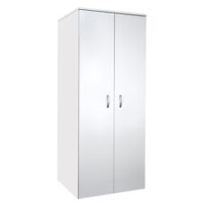 Ceresio mobile copri lavatrice asciugatrice 2 ante bianco 71x71x91,5cm