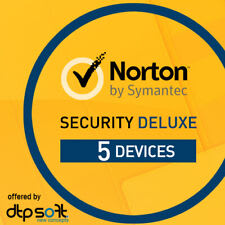 Norton 360 Deluxe 2024, Antivirus per 5 dispositivi, Licenza di 1 anno con  rinnovo automatico, PC, Mac, tablet e smartphone, Codice d'attivazione via  email : : Software