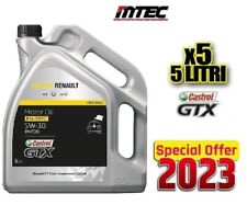 Castrol GTX C4 15901B 5W30 Olio, 5 Litri : : Auto e Moto