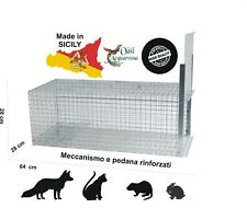 Gabbia Trappola per Animali Gatto Donnola 102 x 20 x 27 cm Petigi