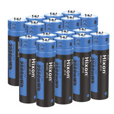 4 Pile Batterie Ricaricabili Al Litio AA Stilo 2600 mWh Usb C Cavo