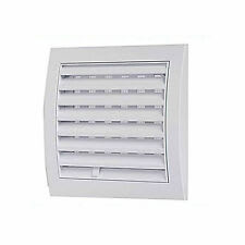 150x150mm Griglia di Ventilazione Regolabile con Zanzariera - Griglie D' Aerazione - Plastica ABS Bianco : : Fai da te