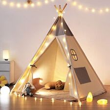 Tiny Land Tipi Tenda per Bambini con Tappetino & Stringa di Luce, Tenda  Indiani per Bambini, Tenda Gioco Bambini per Interni, Giocattolo per  Ragazzi & Bambina 3,4,5,6,7 Anni : : Giochi e