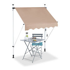 Gardinenbox 100002651-2 - Set di 2 tende oscuranti “Palermo”, 250 x 300 cm  (altezza x larghezza), color crema, larghezza estrema, con passanti