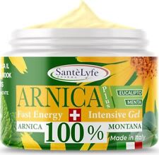 Gel Arnica 550 Ml, Arnica per Cavalli Uso Umano 98%, Pomata Arnica