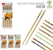 SET 10 COPPIE DI BACCHETTE LEGNO disegni BAMBOO GIAPPONESI CINESI SUSHI CIBO