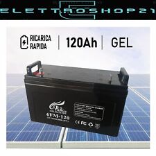 Batteria solare gel AGM 12v 80Ah Electronicx Caravan Edition accumulatore  per camper