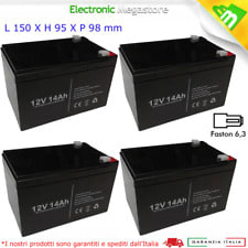 Batteria Piombo 12V 12Ah Ricaricabile - Elettropoint