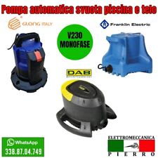 INTERTEK - Pompa Svuota Telo Automatica per Piscina SMPC 200