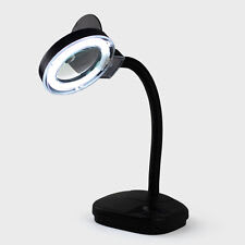 Kemot Lampada da Tavolo Professionale a 60 LED con Lente di Ingrandimento  5D : : Illuminazione