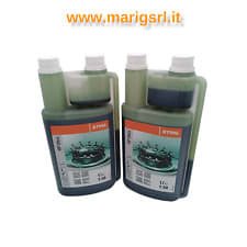 2 LITRO Olio STIHL HP Miscela Motore 2 Tempi Sintetico Con Dosatore