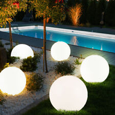 Set di 9 lampade a sfera solari a LED per illuminazione di percorsi da  giardino per esterni con picchetti per terrazze