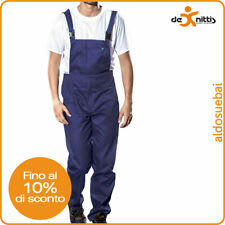 BWOLF ANAX - Tuta da lavoro da uomo, 100% cotone, con 5 tasche, grigio., S  : .it: Moda