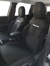 COPRISEDILI per Jeep Renegade in PELLE Pu Nera ADERENZA PERFETTA, COMPLETI  Anteriori + Posteriori