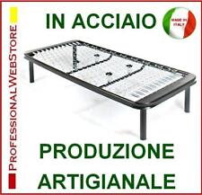 RETE LETTO MATRIMONIALE a MOLLE ORTOPEDICA cm 160 x 190/195/200/205/210 2  piazze