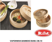 Vaporiera In Legno Di Bamboo Cuocivapore 25Cm Cottura Vapore Cucina  Asiatica dfh