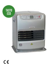 Stufa a Combustibile Liquido a Stoppino Toyotomi Zibro RS 2222 Nero 2.2 kW  80 m3