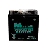 BATTERIA MOTORPARTS MINARELLI YTX9-BS 12V 8AH COMPATIBILE CON