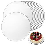 Sottotorta cakeboard rigido tondo 40 cm bianco in offerta - PapoLab