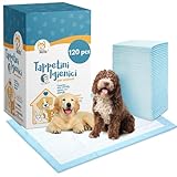 Tappetini igienici per cani 60x90 al Carbone Attivo, 100 pezzi di Traverse  Cani 60x90 per Cani E Gatti Con Adesivi, traversine cani 60x90 Super  Assorbenti Non Rilasciano Odore Ne Residui : 