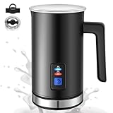 Montalatte Elettrico Cappuccinatore, 4 in 1 Scalda Monta Latte Macchina per  Cappuccino, 240ML Automatico Scaldalatte Schiumatore Riscaldalatte Latte