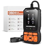 OBD2 Auto Diagnosi OBD Italiano: Scanner OBD EOBD Diagnostica per BMW  Mercedes Tutti i Veicoli- Strumento Professionale di Lettura dei Codici  Diagnosi OBDII per Monitorare la Spia del Motore Arancione : 