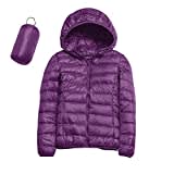 Kobilee Piumino Donna Invernale 100 Grammi Leggero Corto Giubbotto  Imbottito con Cappuccio Trapuntato Elegante Caldo Mezza Stagione Giacca  Invernale 