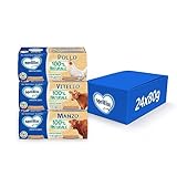 Mellin Omogeneizzato Naturale, Mix Gusti Carne, 24 Vasetti Da 80 Gr :  : Alimentari e cura della casa