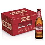 Peroni Birra Senza Glutine, Cassa Birra con 24 Birre in Bottiglia da 33 cl,  7.92 L, Gradazione Alcolica 4.7% Vol & Peroni Birra Lattina, Cassa Birra  con 24 Birre in Lattina da