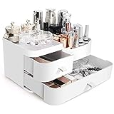 Organizer per Cosmetici,Organizer Trucchi Bagno,Organizzatore di Trucco  Grande Capacità,Organizzatore Bagno Organizer Cosmetico da Bancone per