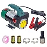 12v 38mm Pompa Carburante Elettrica Pompa Sommersa Pompa di Trasferimento  del Combustibile Diesel ad Olio con 3 m Cavo con Fascette