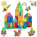 Costruzioni Magnetiche per Bambini 2 3 4 5 6 7 8 Anni Magneti Giochi  Bambino Creativi Educativi Regalo Bambino 2 3 4 5 anni Ragazzo Ragazze  Regali per Compleanno Natale 47 Pezzi