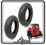 1 Copertone pneumatico 100/90-10 61J TUBLESS CTS piaggio APE 50cc  consigliato NEVE, Prezzi e Offerte