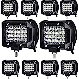 KAMAR Faro Barra SUPPLEMENTARE LED 18W 12V 24V OMOLOGATO Fuoristrada