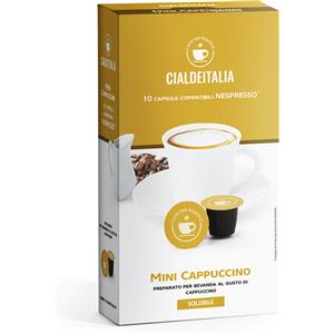 10 capsule MINI CAPPUCCINO CIALDEITALIA - Compatibili NESPRESSO