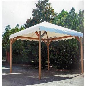 Top copertura per gazebo adventure mt.3x4 per esterno resistente