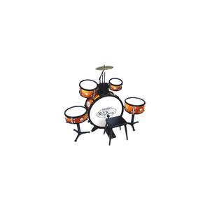 Set 8Pz Batteria Per Bambini 5 Tamburi Musicale Percussioni 3-10 Anni  Giocattoli