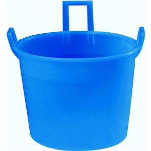 Mastello industriale tondo in plastica 110 litri - Nero - Mobil Plastic