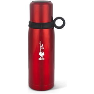 Ion8 Borraccia per Bambini a Prova di perdite, in Acciaio Inox, Rosso, 400  ml