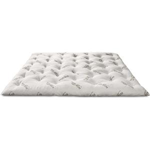 TOPPER Coprimaterasso in Memory Foam Sfoderabile Alto 3,5 cm MOD. Aloe Vera