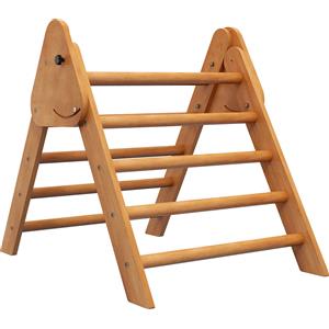 mumy™ Triangolo di Pikler per arrampicata easyCLIMB S, bianco/legno 