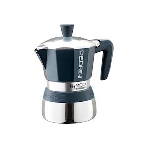 Bialetti fiammetta induction caffettiera, aluminium, steel, grigio, 2 tazze