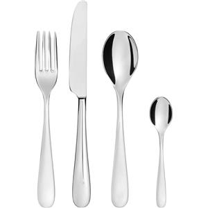 Alessi Serie KnifeForkSpoon Set di posate monoblocco in acciaio