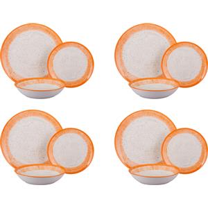 KASANOVA piatti per 6 persone - Set tavola 18 pezzi in porcellana e  stoneware Bali colori assortiti : : Casa e cucina